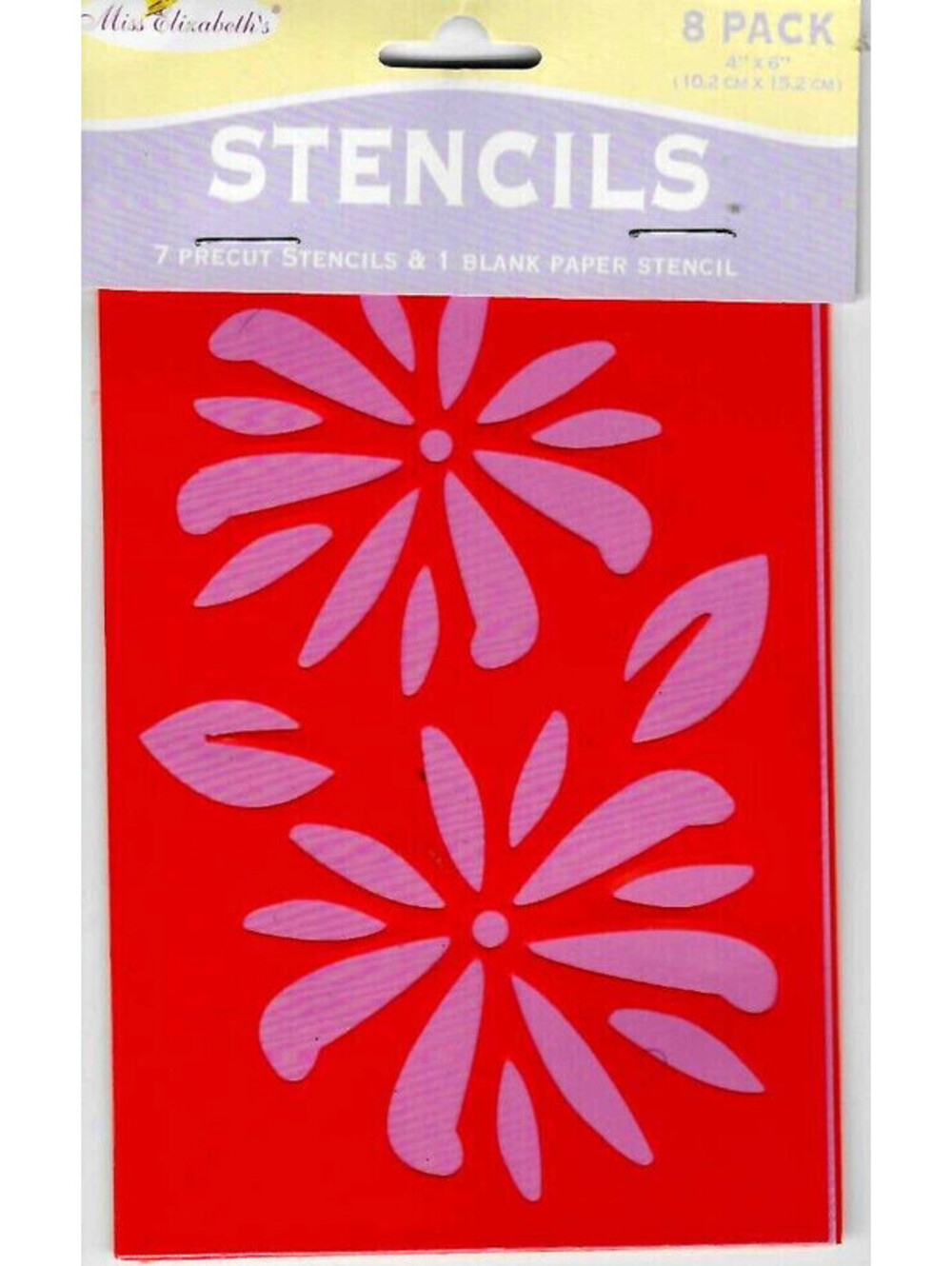 Miss Elizabeth's Stencils 8 Pack